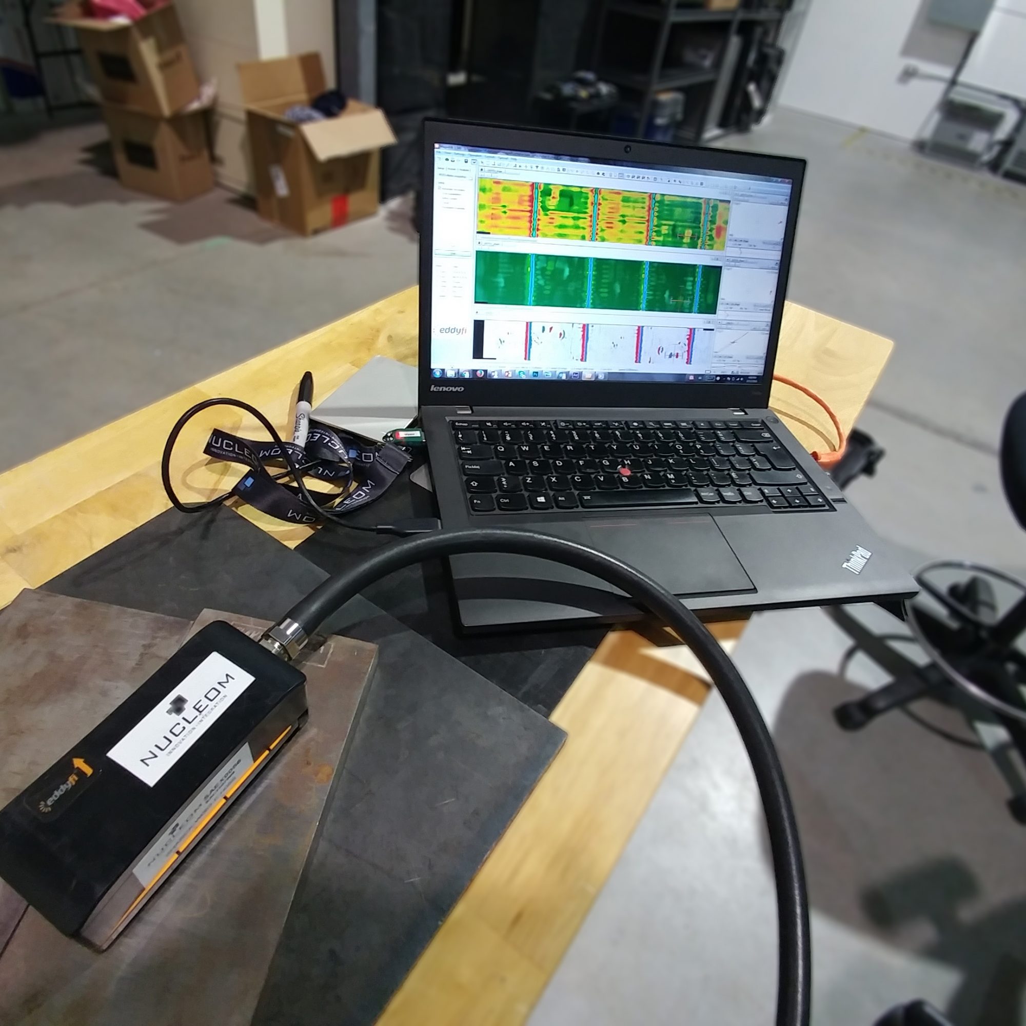 Tangential Eddy Current